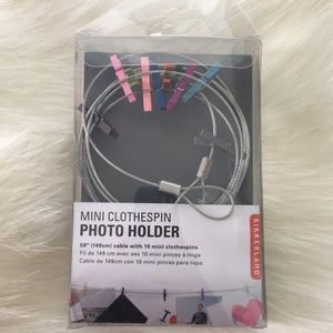 Adorable Clothespin Photo Holder 📸